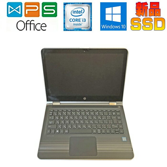 HP Pavilion 13-u049tu X360 Windows 10 Pro KOffice Core i3 6100U 2.3GHz 4GB SSD 128GB 13.3^FHD^b`Ή WebJ HDMI Ãm[gp\R 