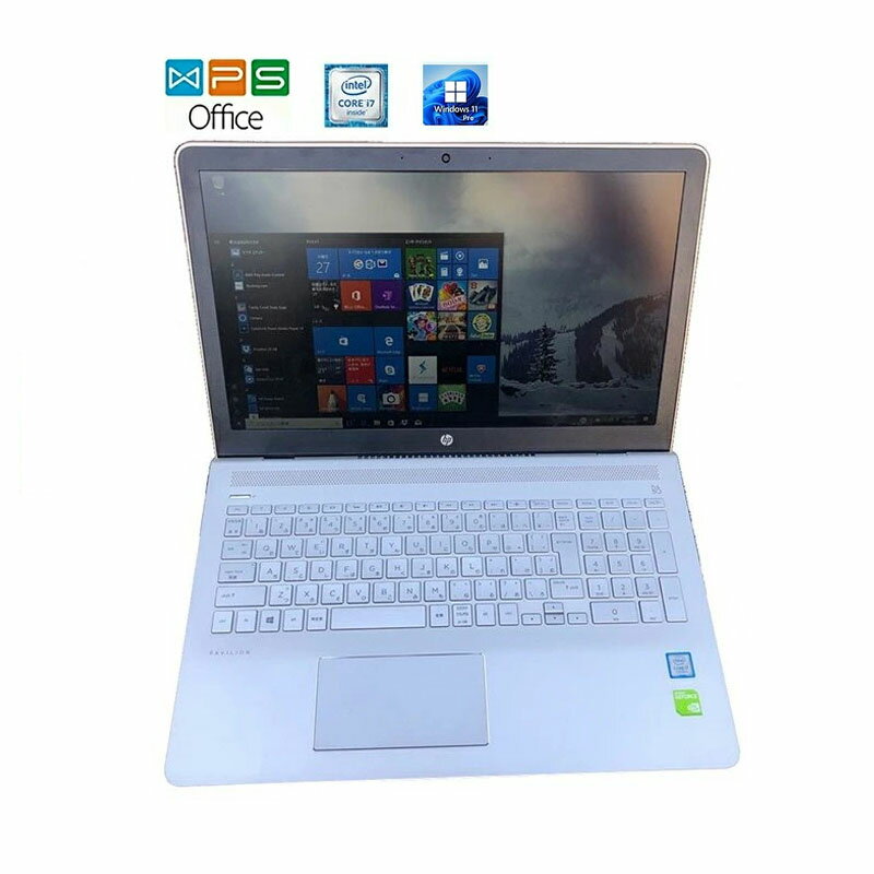 HP Pavilion 15-cc002TX 正規版Office Win 11 Core i5 7200U 2.5GHz GeForce メモリー16GB 128GB(SSD)1TB(HDD) 15.6FHD TYPE-C 10キー Webカメラ 在宅勤務 リモート 中古ノートパソコン 送料無料