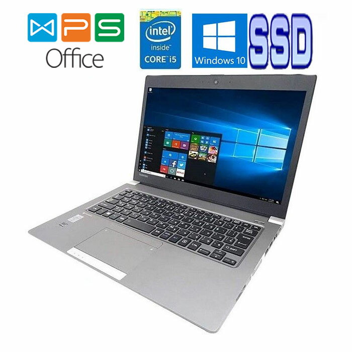 TOSHIBA R634L KOffice Win10 lCore i5-4200U 1.6GHz 4GB SSD:128GB 13C` WebJ HDMI USB 3.0 LAN yʔ^ ݑ [g zoom Ãm[gp\R 