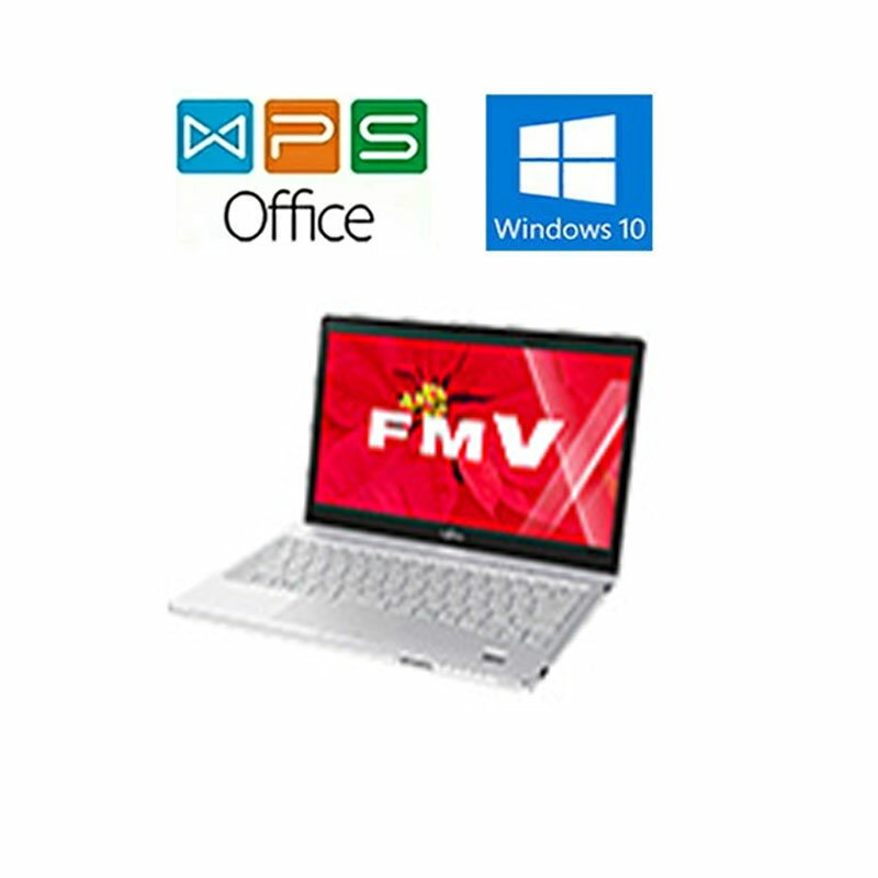 ٻ FMV LIFEBOOK SH75/W FMVS75WWP Win 10 Office 6 ƥ Core i5 6200U 2.3GHz 4GB HDD 500GB 13.3 Web ťΡȥѥ  ⡼ ̵