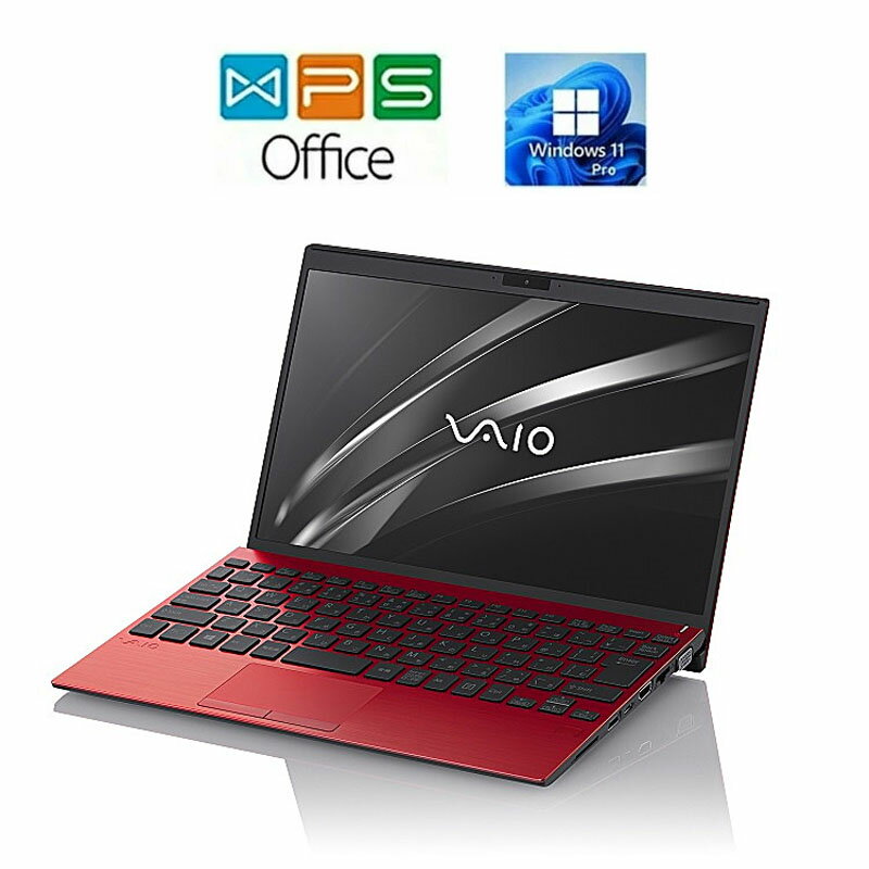 SONY VAIO VJS1231 RED EDITION Win11 KOffice Corei7-1065G7 32GB 256GB WebJ  m[gp\R ݑ [g 