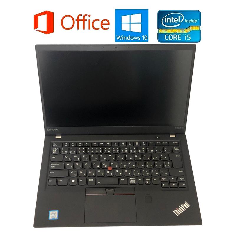 ťѥ Lenovo ThinkPad X1 Carbon 20HR000JP Office 2019 Core i5 7200U 2.5GHz 8GB 128GB SSD 14FHD Windows11 Ȥ䤹