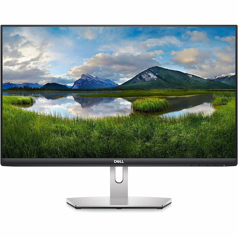 Dell (デル) S2421HN 24インチ フルHD 1080p (1920 x 1080) 75Hz IPS 超薄型ベゼルモニター HDMIポート x 2、オーディオ Line Out、Adaptive AMD FreeSync、シルバー 3ヶ月保証付き 送料無料