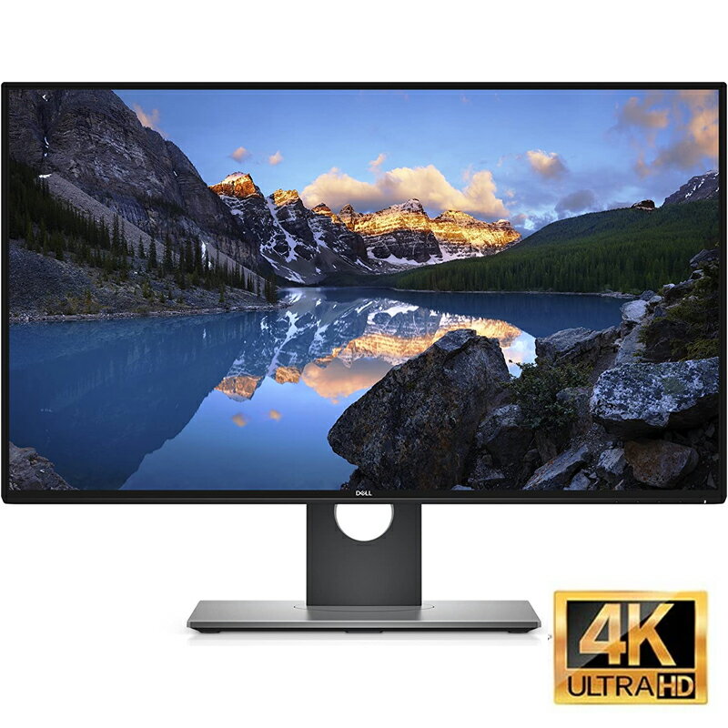 4K DELL Monitor モニター U2718Q 27インチ 3840x2160 IPS 非光沢 高さ調整 回転 DP,mDP,HDMI 3ヶ月保証付き 送料無料