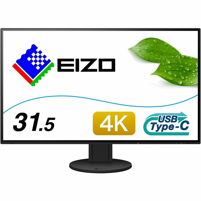 EIZO FlexScan 31.5 EV3285-BK ǥץ쥤 ˥ ե졼쥹 4K UHD IPS USBType-C HDMI DisplayPort 3ݾդ ̵