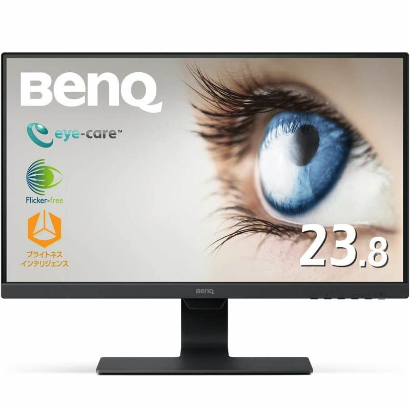 BenQ モニター ディスプレイ GW2480 Eye Care Monitor 23.8 inches/Full HD/IPS/Automatic Brightness Adjustment (B.I.)/ Ultra Slim Bezel D-Subx1 HDMIx1 DisplayPort1.2x1 3ヶ月保証付き 送料無料