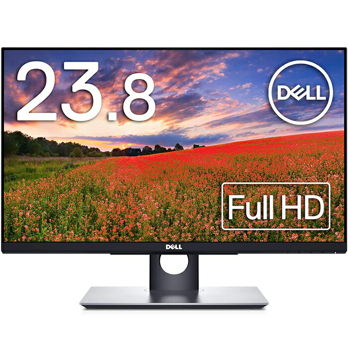 Dell P2418HT 23.8インチ タッチ対応モニター (フルHD/IPS非光沢/DP・HDMI・D-Sub15ピン/高さ・傾き調整)/3ヶ月保証…