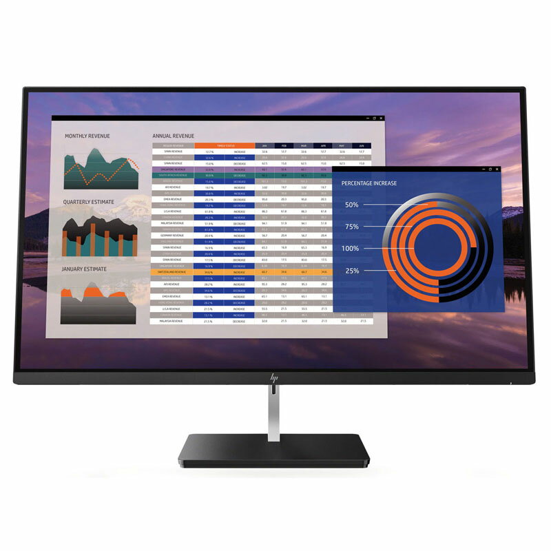 HP モニター EliteDisplay S270n 27型(インチ) 4K IPSパネル ノングレア(非光沢) チルト機能/高さ調節 3ヶ月保証付き 送料無料