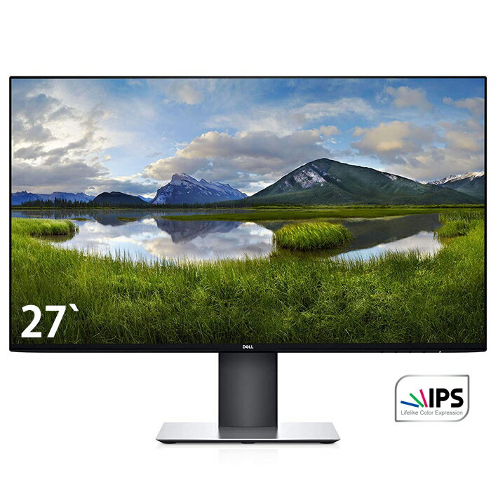 Dell モニターU2719DC 27インチ QHD2560x1440 IPS DELL HDR InfinityEdgeフレームレス非光沢 高さ調整 回転 DP HDMI Type-c 3ヶ月保証付き 送料無料