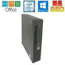 HP ProDesk400 G2 DM WIfIΉ/KOffice Win11 6Corei5 6500T/4GB/ViSSD128GB ÃfXNgbvp\R 