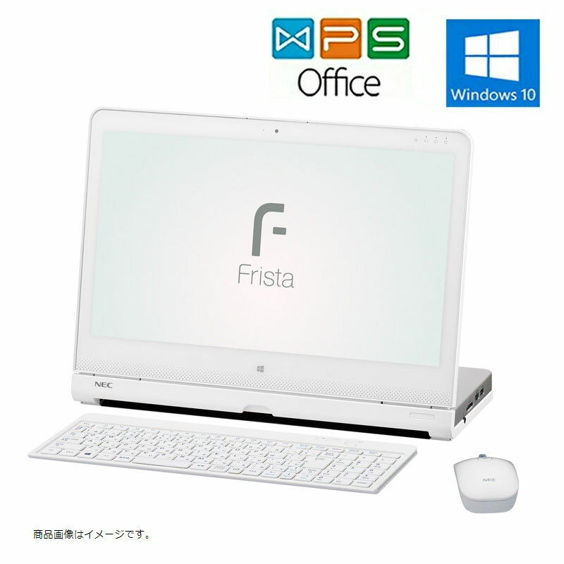 yÁzNEC LAVIE Hybrid Frista HF350/CAW PC-HF350CAW sAzCg KOffice Win 10/Core i3 5015U/4GB/HDD1GB WebJ 15.6^ Ãp\R