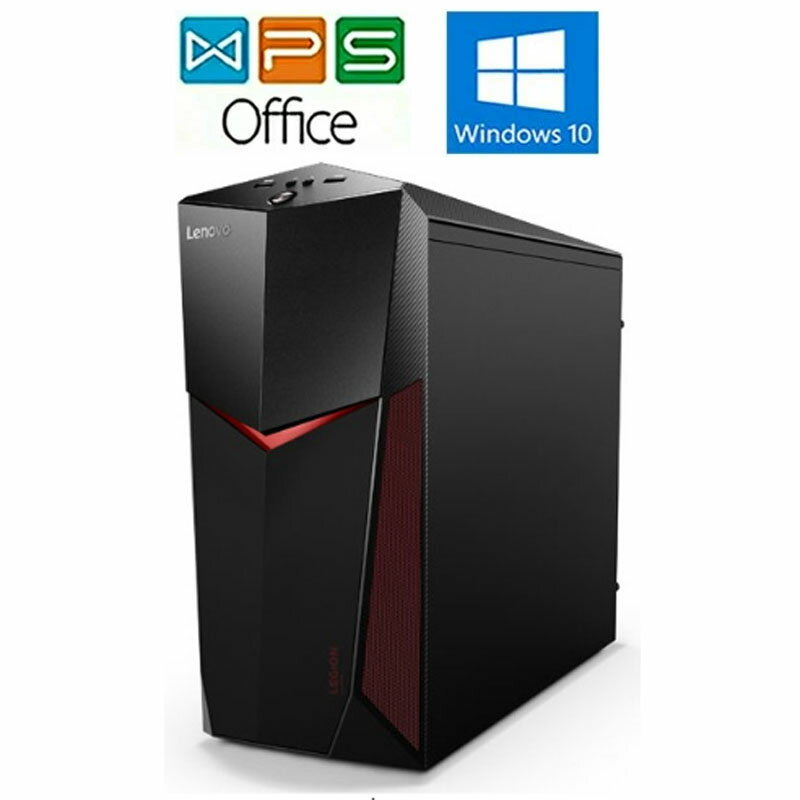 LENOVO Legion Y520T-25IKL タワー インテル Core i7-7700 16 GB DDR4-SDRAM 2 TB HDD NVIDIA GeForce GTX 1060 Windows 10 正規版Office 中古デスクトップパソコン 送料無料