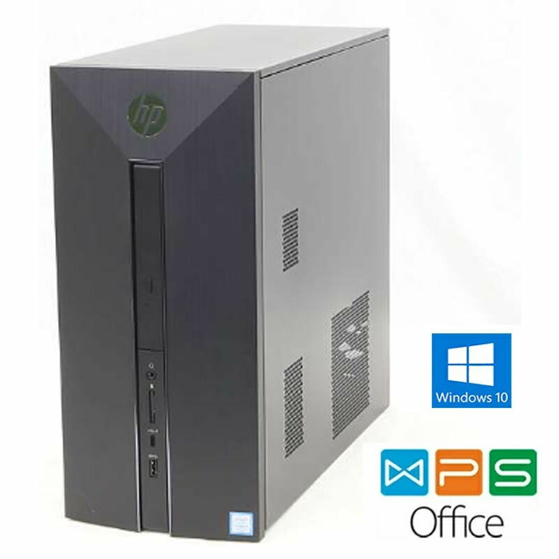 HP Pavilion Power 580-078jp Y0N98AA#ABJ Office Core i7 7700 (3.6GHz) 16GB SSD256GB+HDD2TB Sޥ GeForce GTX 1060(3GB) Bluetooth ťǥȥåץѥ ̵