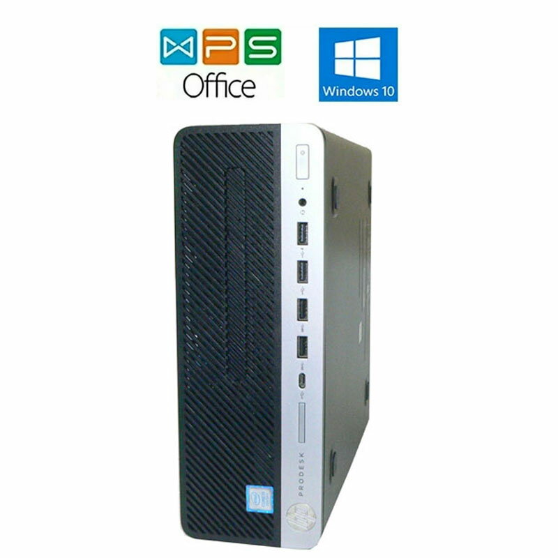 HP ProDesk 600 G4 SFF Koffice Win10 Core i5 8500/8GB/HDD500GB DVD ÃfXNgbvp\R 