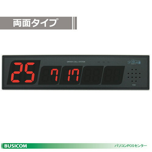 オーダーコールシステム「ソネット君」壁掛け型受信機（両面タイプ）レディーコール無し SRE-RS【代引..