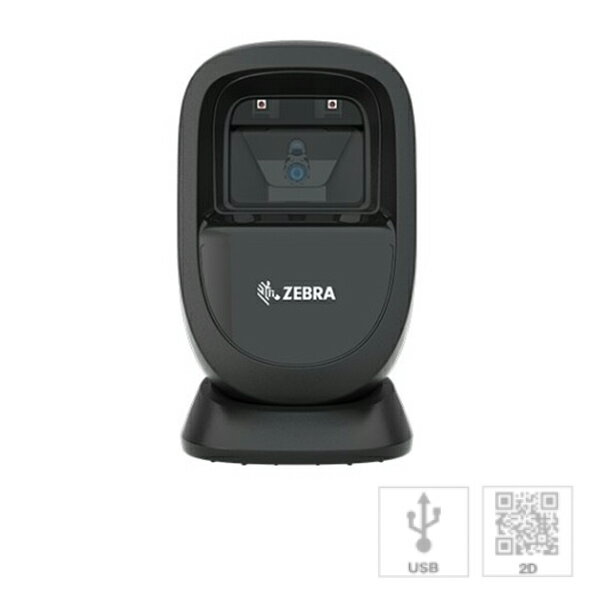 【ZEBRA】二次元対応 プレゼンテーションスキャナ 黒・USB DS9308SR-USBR-BL 