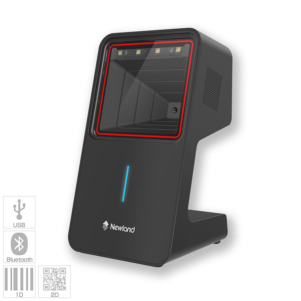 【訳あり品】Newland Bluetooth 定置式2Dバーコードリーダー ブラック NLS-FR4280-BT