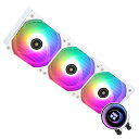 【FN360白】CPUクーラー CPU冷却ファン 白 簡易水冷 360mm LEDライト RGB 光る 静音 水冷ファン ARGBファン 一体型 液体冷却ラジエーター 水冷クーラーシステム カラー発光ファン ゲーミングパソコン用 Frozen Notte 360 WHITE ARGB【並行輸入品】【新品】