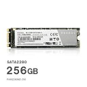 PASOUL SSD256GB SATA M.2 2280 6GB/sに準拠 3D TLC 最大読取り530MB/s 最大書込み400MB PAM2280M2-256