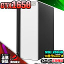 【最短で当日発送!国内生産 新品 最安値に挑戦!】ゲーミングPC 本体のみ デスクトップパソコン 第14世代 Corei5 GTX1650 Windows11 ...