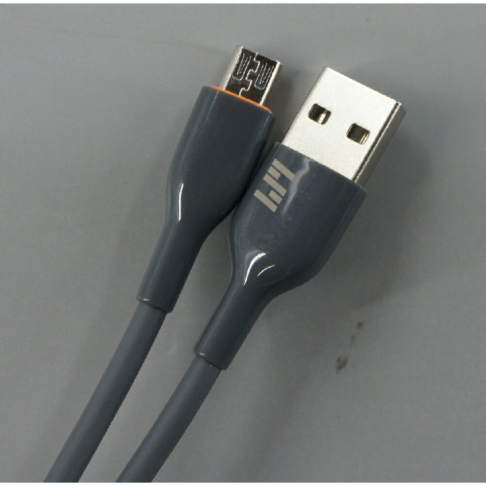 新品 USB充電ケーブル C-L737AM-GY TypeA → microUSB 最大電流：2.4A ケーブル長：1m カラー：グレー【180日保証】
