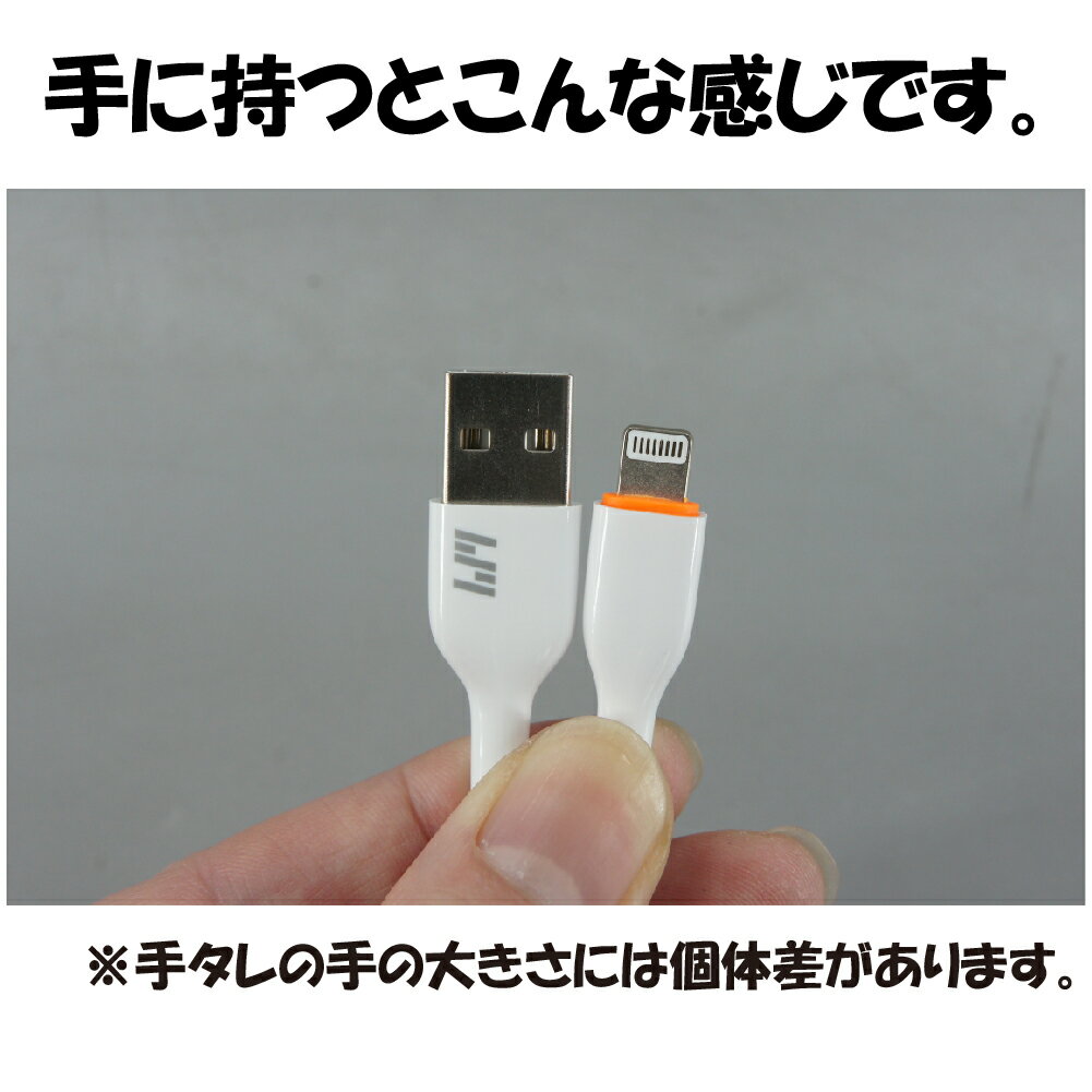 新品 USB充電ケーブル C-L737AL-WH TypeA → Lightning 最大電流：2.4A ケーブル長：1m カラー：ホワイト【180日保証】