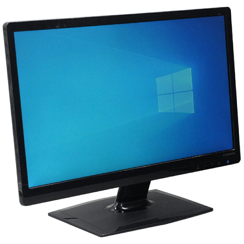 楽天PCsPOCKETピーシーポケット中古 液晶ディスプレイ I-O DATA LCD-MF243EBR-B 23.6型ワイドTFT 1920×1080（フルHD） LEDバックライト スピーカー内蔵 3系統入力（VGA・DVI・HDMI） VGAケーブル・電源ケーブル付属【30日保証】