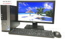 【送料無料】 スクトップPC DELL 型番不問(OptiPlex 7010 /7020 /9010 /9020 SFFなど） / Core i7 3~4世代★ メモリ：16GB 高速SSD 256GB Office付き デスクトップパソコン Win10Pro64Bit と22インチ液晶セット【3ケ月保証 】 ＆＆おまけ付き（中古USB式キーボートとマウス