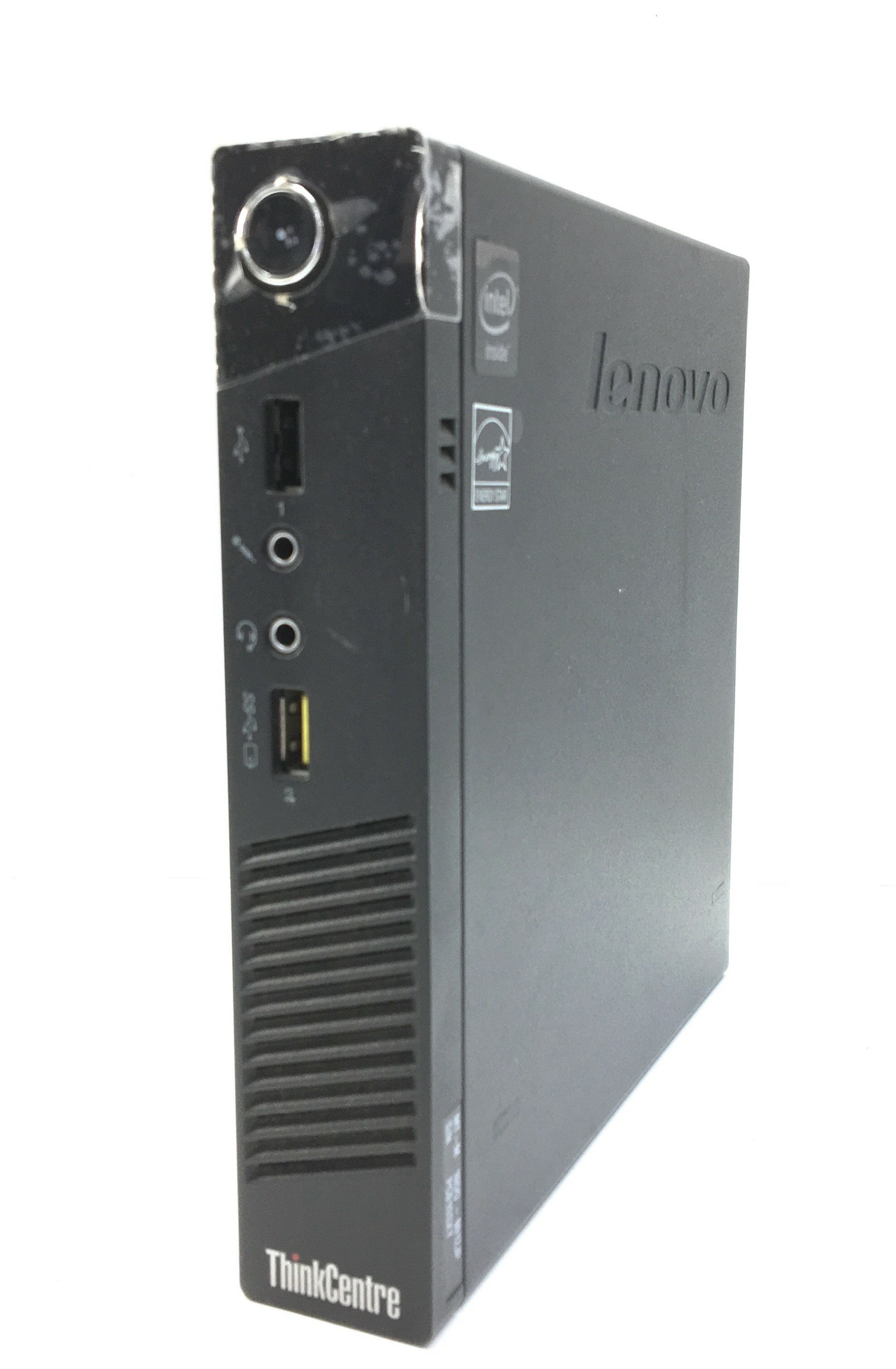 送料無料 超小型デスクトップPC Lenovo ThinkCentre M53 (Celeron J1800 2.41GHz/メモリ：4GB/SSD :128GB/ Windows10 Pro) 中古良い WPS Office付き　コンパクト PC 極小型デスクトップPC &&おまけ付き（中古USB式キーボートとマウス） 3ケ月保証