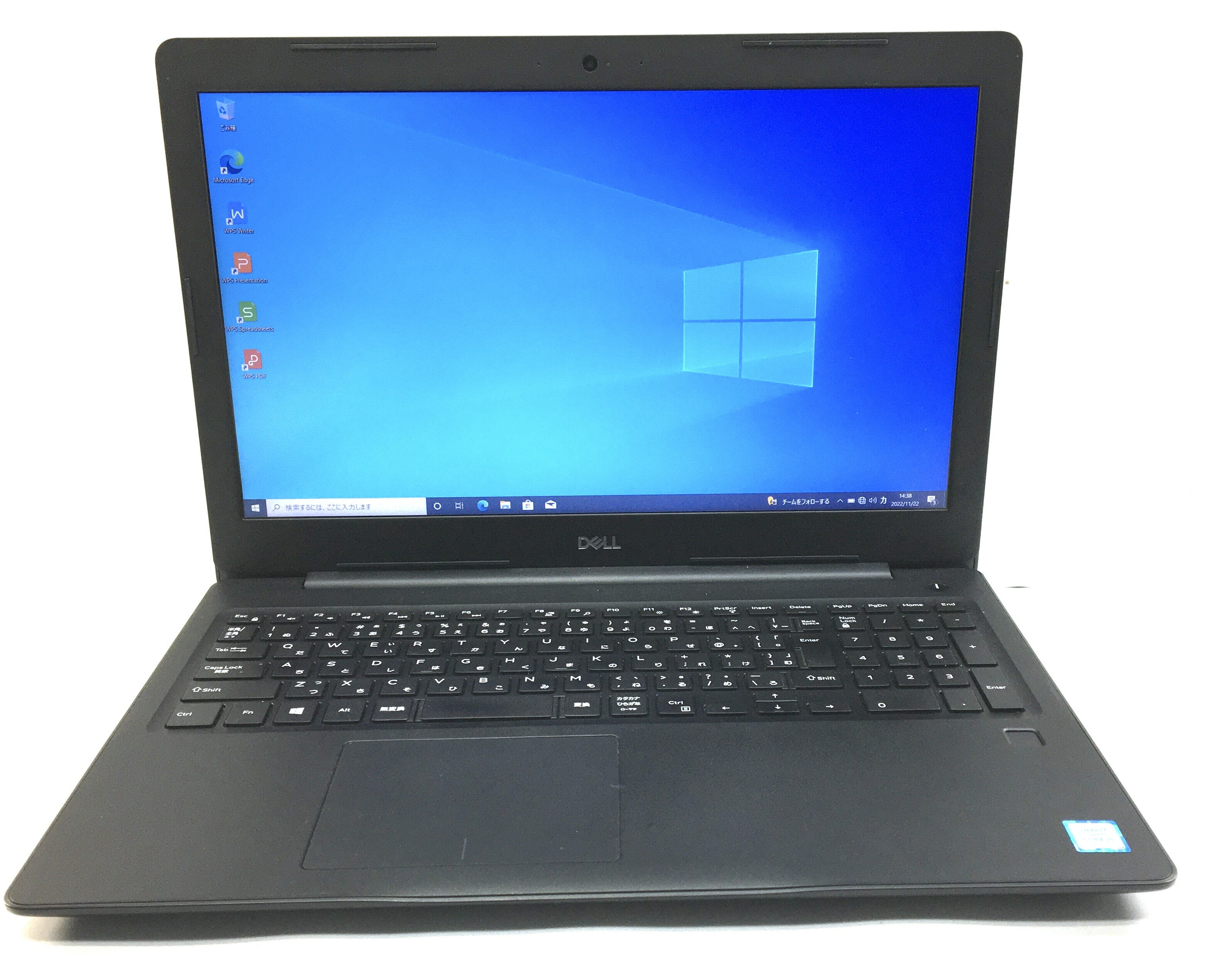 【送料無料】NT: 高速SSD Dell Latitude 3590 Windows10 Pro 64bit 第7世代 Core i3-7130U 2.70GHz メモリー8GB SSD 256GB 無線LAN Office 付き HDMI テンキー 　内蔵カメラ　 A4サイズ 15インチ ノートパソコン【中古】【在宅勤務】【テレワーク】【3ケ月保証】