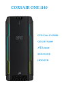 【送料無料】DT: CORSAIR ONE i140 PC デスクトップパソコン 第9世代Core i7-9700K 3.60GHz RTX2080 RAM:32GB SSD:512GB HDD:2TB 無線LAN Windows11 WPS Office付き &おまけ付き(中古USB式キーボートとマウス) 【3ケ月保証】(2)