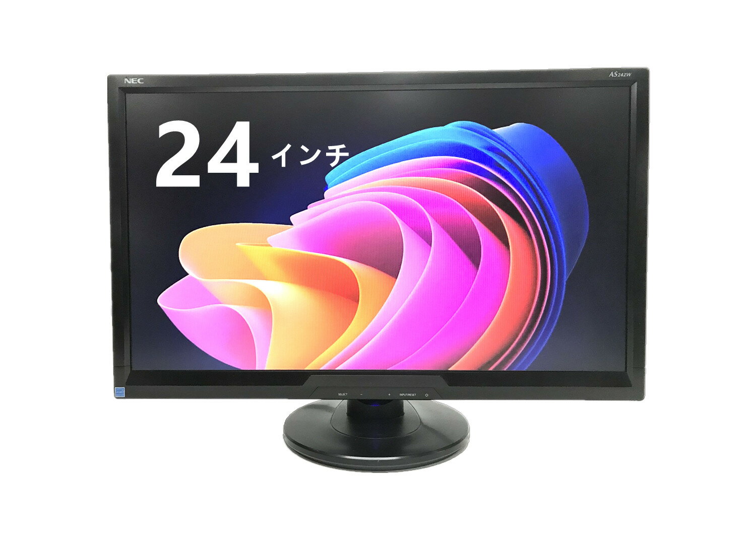 【中古美品】TF: NEC AS242W 24型 24インチ