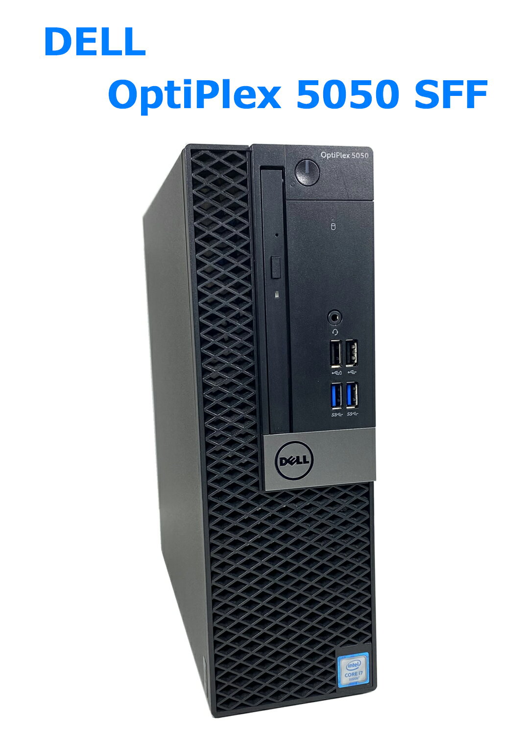 DT：【送料無料】 デスクトップ 第6世代 Dell OptiPlex 5050 SFF (CPU:Core i7-6700 3.40GHz /メモリ16GB/　高速SSD 512GB/HDD1000GB )　WPS Office付き【90日間保証】 &　Windows 10　＆＆おまけ付き（中古USB式キーボートとマウス）