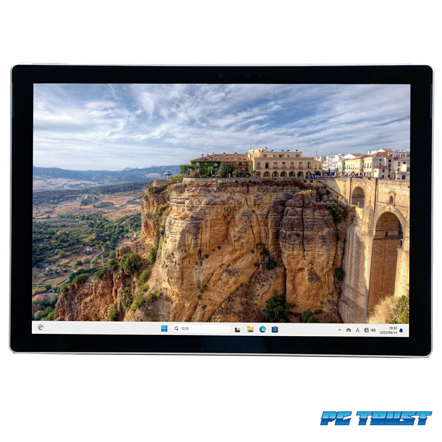 【送料無料】ETC: Microsoft Surface Pro 7+ model 1960 Windows11 intel core i3-1115G4 3.00GHz メモリ8GB SSD 128GB 無線LAN Office 付き 12インチ 内蔵カメラ　タブレットパソコン【中古】【3ケ月保証】 2