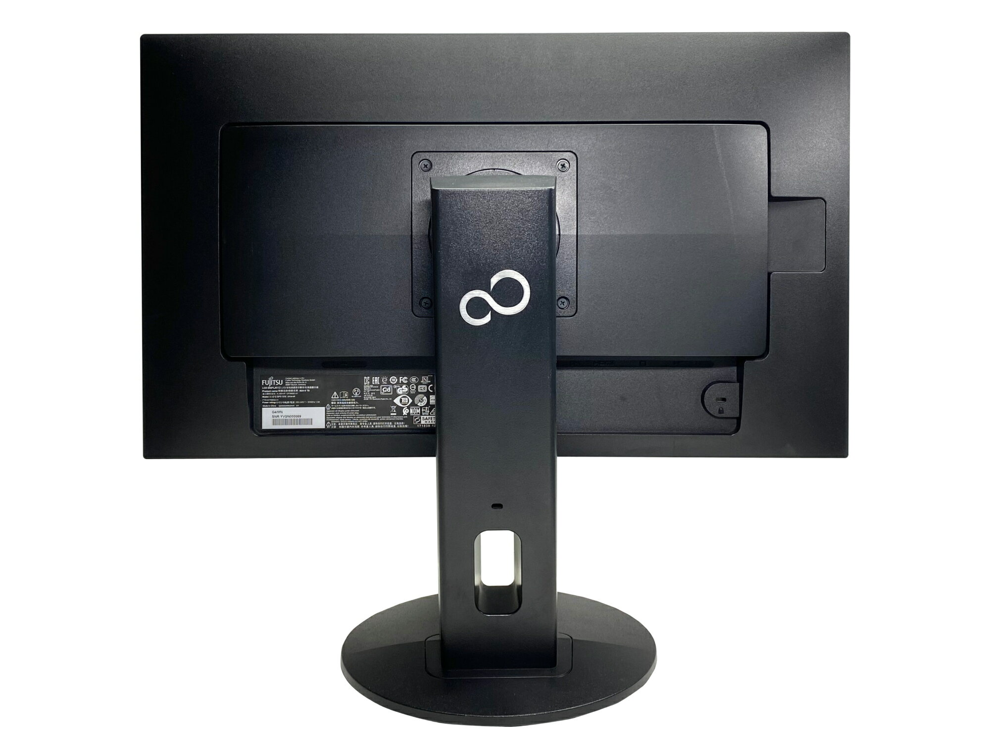 【送料無料】TF: 富士通 23.8型液晶ディスプレイ DY24-9T / B24-9　TS/ FullHD 1920x1080/ D-sub,DVI,Displayport フルHD(1920×1080) 中古ディスプレイ 中古モニター /24型 ワイド 液晶モニター【3ケ月保証】 - Image 2