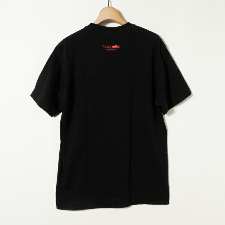 【中古】メール便◯ 00s A BATHING APE BABY MILO 2006 アベイシングエイプ ベイビーマイロ プリント Tシャツ ブラック 黒 M