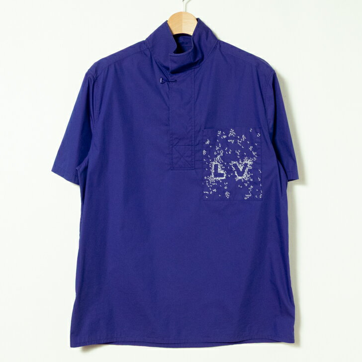LOUIS VUITTON RM222M MV6 HNS04W ルイヴィトン 22AW LVスプリッド ショートスリーブ プルオーバーシャツ S