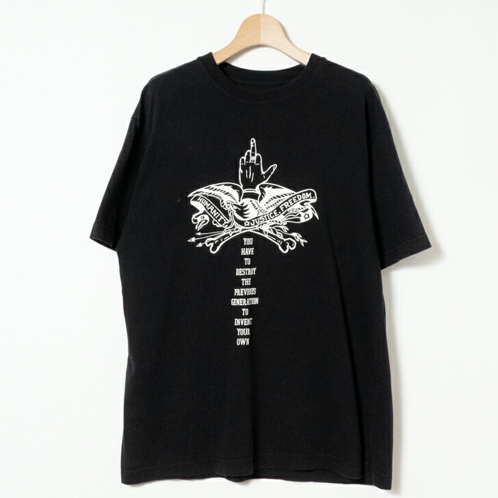 NEIGHBORHOOD MENS NONNO 2004 LIMITED EDITION ネイバーフッド メンズノンノ プリント Tシャツ ブラック系 FREE