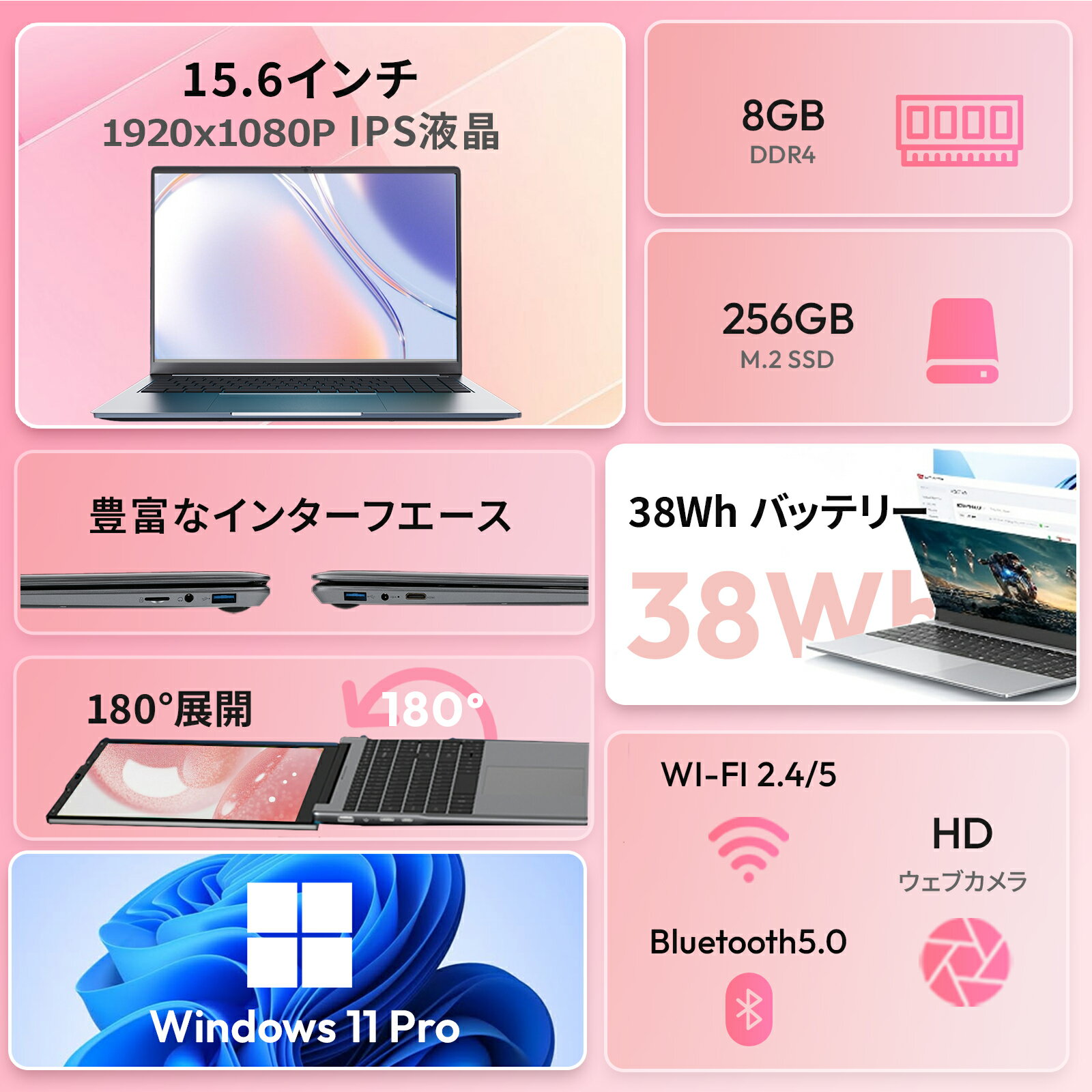 新品 ノート パソコン Office 搭載 P...の紹介画像3