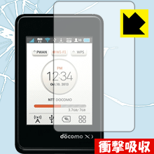 衝撃吸収【 光沢 】保護フィルム Wi-Fi STATION L-02F 日本製 自社製造直販