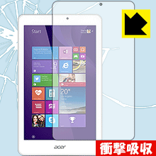 樂天商城 - 衝撃吸収【 光沢 】保護フィルム Iconia Tab 8 W 日本製 自社製造直販