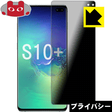 Privacy Shield【 覗き見防止・反射低減 】保護フィルム ギャラクシー Galaxy S10+ 日本製 自社製造直販