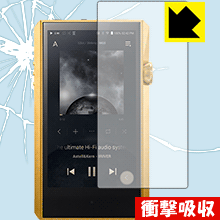 衝撃吸収【光沢】保護フィルム Astell&Kern A&ultima SP1000M (前面のみ) 日本製 自社製造直販