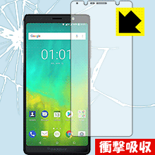 衝撃吸収【 光沢 】保護フィルム BlackBerry Evolve 日本製 自社製造直販