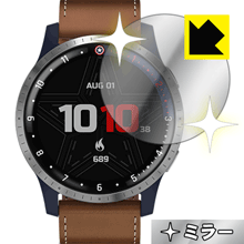 ●対応機種 : GARMIN Legacy Hero First Avenger(ファースト・アベンジャー)●内容量 : 1枚●※この機器は周辺部が曲面となったラウンド仕様のため、保護フィルムを端まで貼ることができません。●画面が鏡になり、機器の画面でさりげなく身だしなみチェック！のぞき見防止にも！●安心の国産素材を使用。日本国内の自社工場で製造し出荷しています。【ポスト投函送料無料】商品は【ポスト投函発送 (追跡可能メール便)】で発送します。お急ぎ、配達日時を指定されたい方は以下のクーポンを同時購入ください。【お急ぎ便クーポン】　プラス110円(税込)で速達扱いでの発送。お届けはポストへの投函となります。【配達日時指定クーポン】　プラス550円(税込)で配達日時を指定し、宅配便で発送させていただきます。【お急ぎ便クーポン】はこちらをクリック【配達日時指定クーポン】はこちらをクリック 　 画面が消えると鏡に早変わり！さりげない身だしなみのチェックなどに活用できます。透明フィルムより映り込みがありますので、その分、のぞき見防止の効果もあります。 ※構造（ハーフミラー）の都合上、貼り付ける面が暗い色の場合にだけ鏡のように見えます。そのため、白色など明るい色の機器に貼り付けたときには、明るい色の部分が鏡に見えません。この製品は黒い色の機器でのご利用をおすすめします。 ※仕様上、一般的な保護シートより光線透過率が下がります(約50%)。ご了承ください。 ハードコート加工がされており、キズや擦れに強くなっています。簡単にキズがつかず長くご利用いただけます。 指紋や汚れのつきにくい防汚コーティングがされています。 接着面は気泡の入りにくい特殊な自己吸着タイプです。素材に柔軟性があり、貼り付け作業も簡単にできます。また、はがすときにガラス製フィルムのように割れてしまうことはありません。 貼り直しが何度でもできるので、正しい位置へ貼り付けられるまでやり直すことができます。 最高級グレードの国産素材を日本国内の弊社工場で加工している完全な Made in Japan です。安心の品質をお届けします。 使用上の注意 ●本製品は機器の画面をキズなどから保護するフィルムです。他の目的にはご使用にならないでください。 ●本製品は液晶保護および機器本体を完全に保護することを保証するものではありません。機器の破損、損傷、故障、その他損害につきましては一切の責任を負いかねます。 ●製品の性質上、画面操作の反応が変化したり、表示等が変化して見える場合がございます。 ●貼り付け作業時の失敗(位置ズレ、汚れ、ゆがみ、折れ、気泡など)および取り外し作業時の破損、損傷などについては、一切の責任を負いかねます。 ●水に濡れた状態でのご使用は吸着力の低下などにより、保護フィルムがはがれてしまう場合がございます。防水対応の機器でご使用の場合はご注意ください。 ●アルコール類やその他薬剤を本製品に付着させないでください。表面のコーティングや吸着面が変質するおそれがあります。 ●品質向上のため、仕様などを予告なく変更する場合がございますので、予めご了承ください。