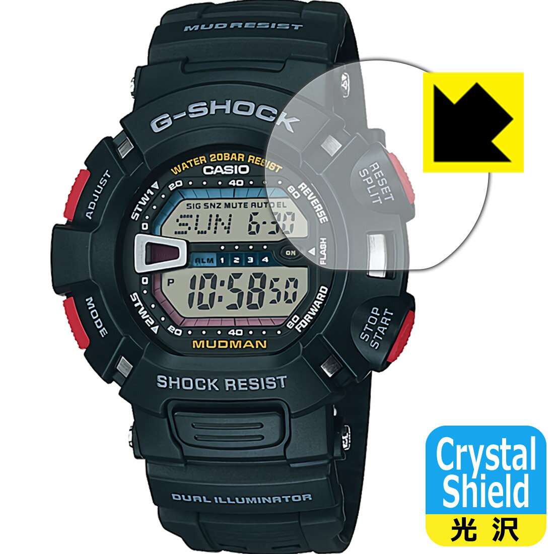 Crystal Shield G-SHOCK G-9000シリーズ 日本製 自社製造直販