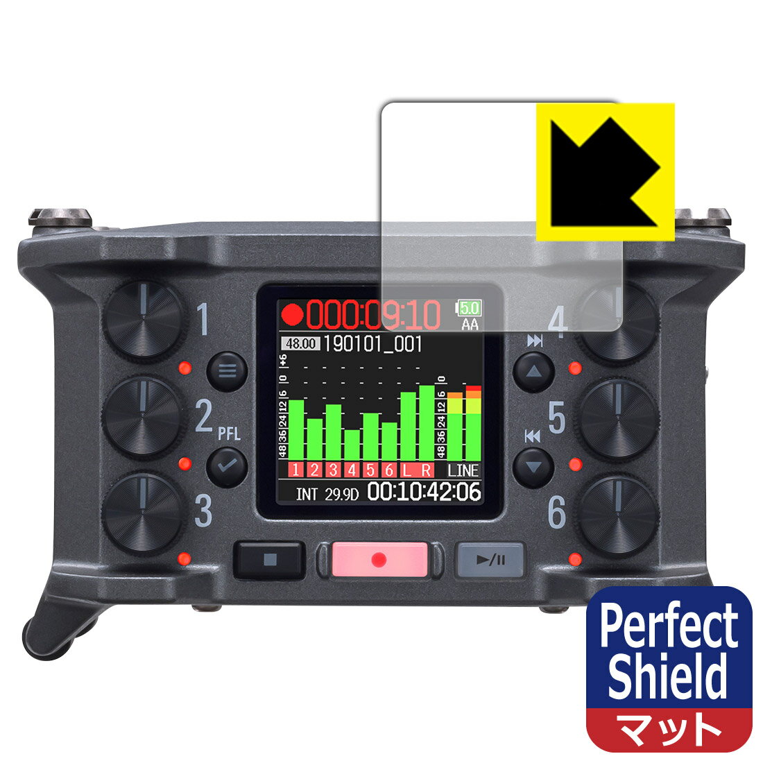 Perfect Shield ZOOM F6 (3枚セット) 日本製 自社製造直販