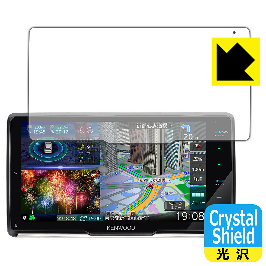 Crystal Shield ®ʥ MDV-M908HDF / MDV-M907HDF  ¤ľ