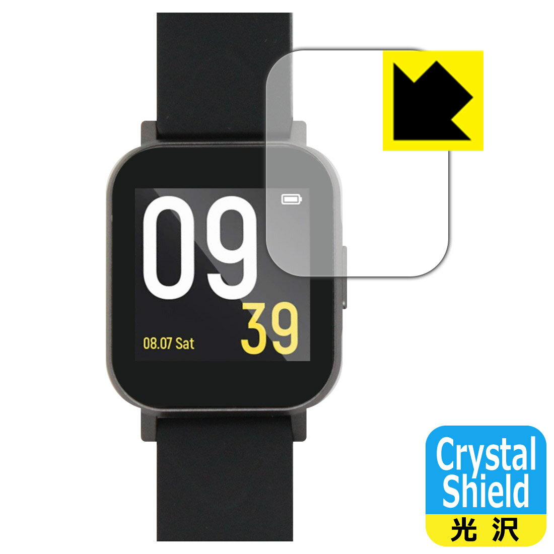 Crystal Shield SOUNDPEATS Watch 1 (3枚セット) 日本製 自社製造直販