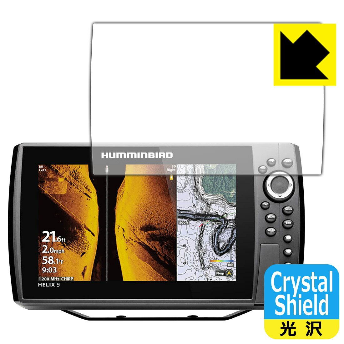 Crystal Shield HELIX 9 CHIRP MEGA SI+ GPS G4N / G3N  ¤ľ